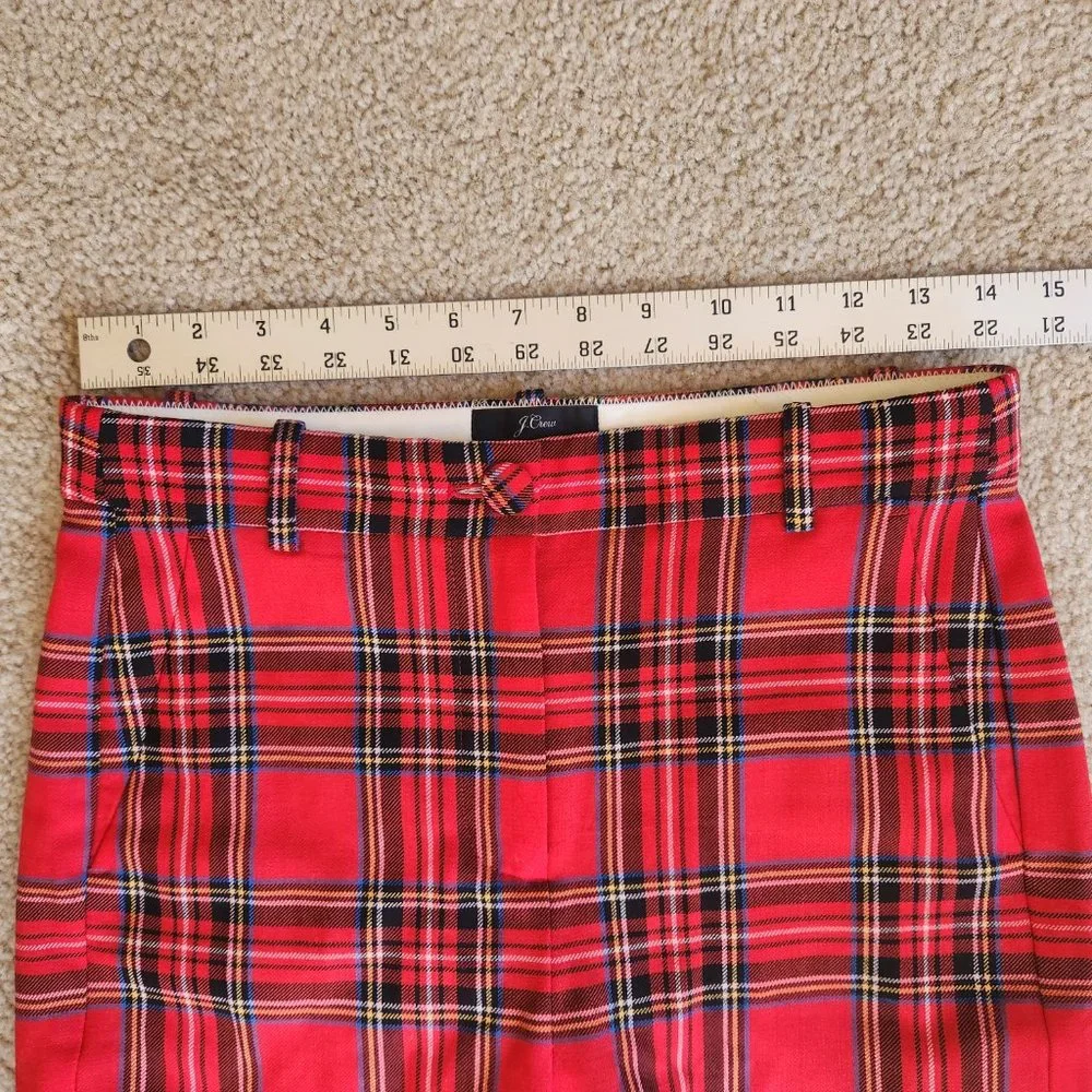 NEW Tartan Plaid Pants-- Cameron cut